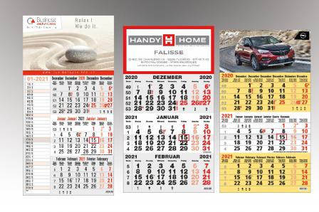 Calendriers 3 mois