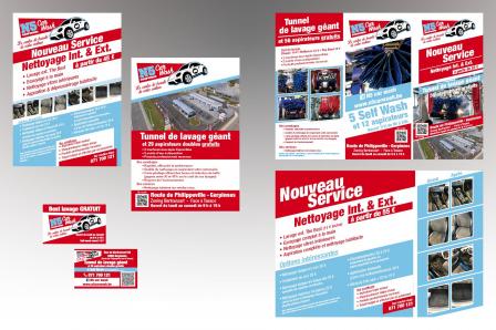 Flyers A5 et triptyques publicitaires 